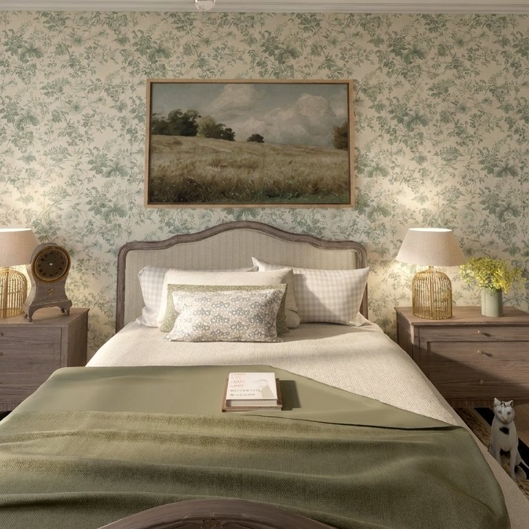 Traditional bedroom