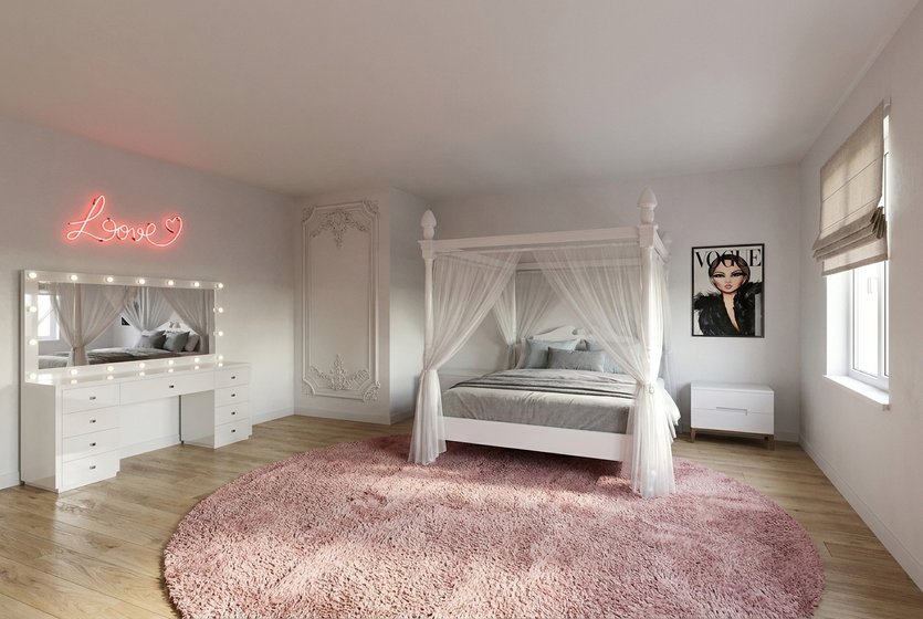 Traditional bedroom