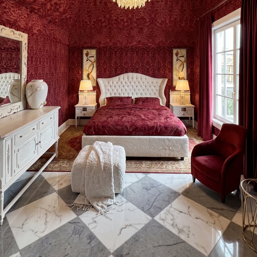 Traditional bedroom