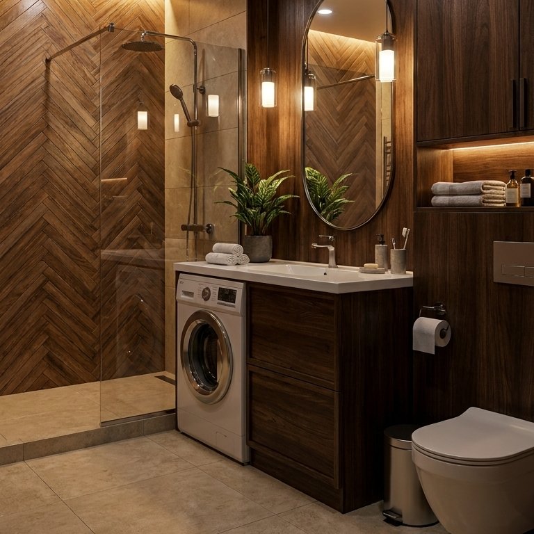Mid-century bathroom