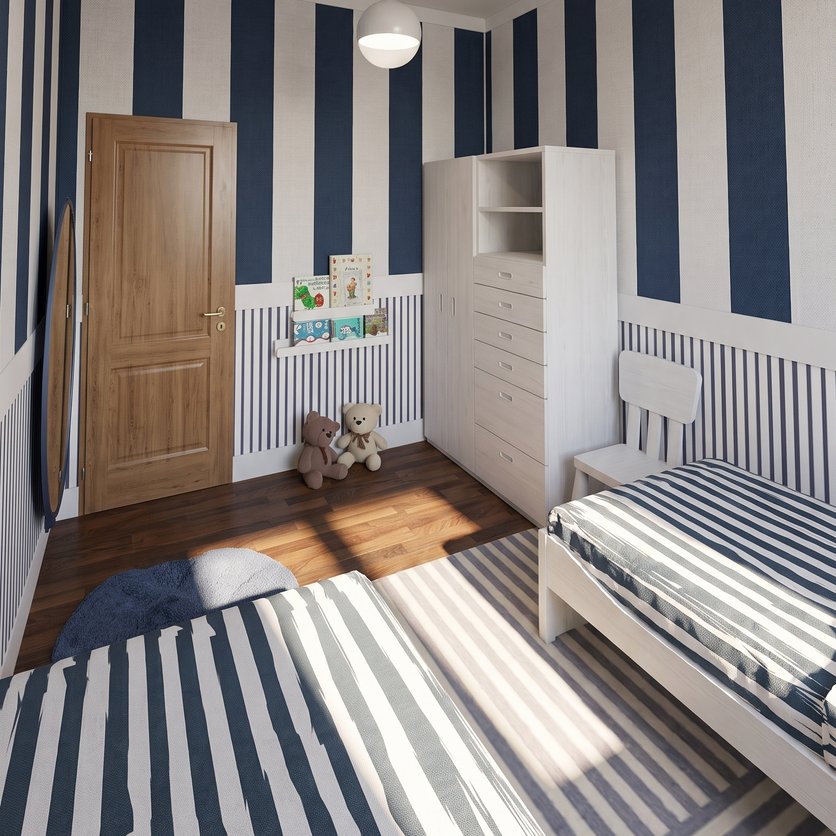 Scandinavian bedroom