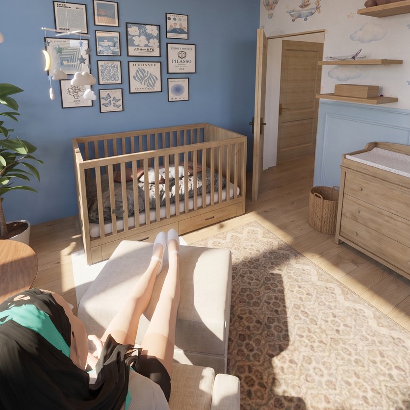 Scandinavian bedroom
