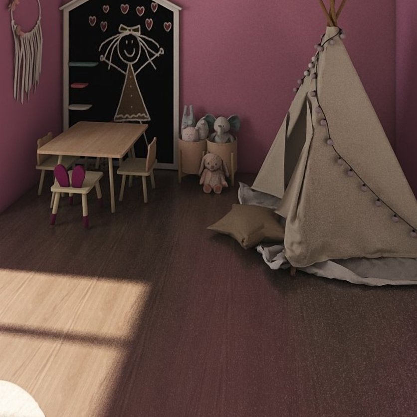 Kinderzimmer im Stil Boho