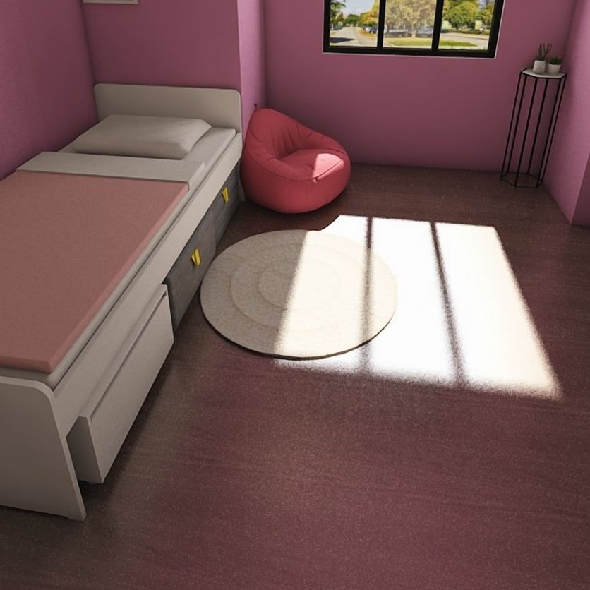 Contemporary bedroom