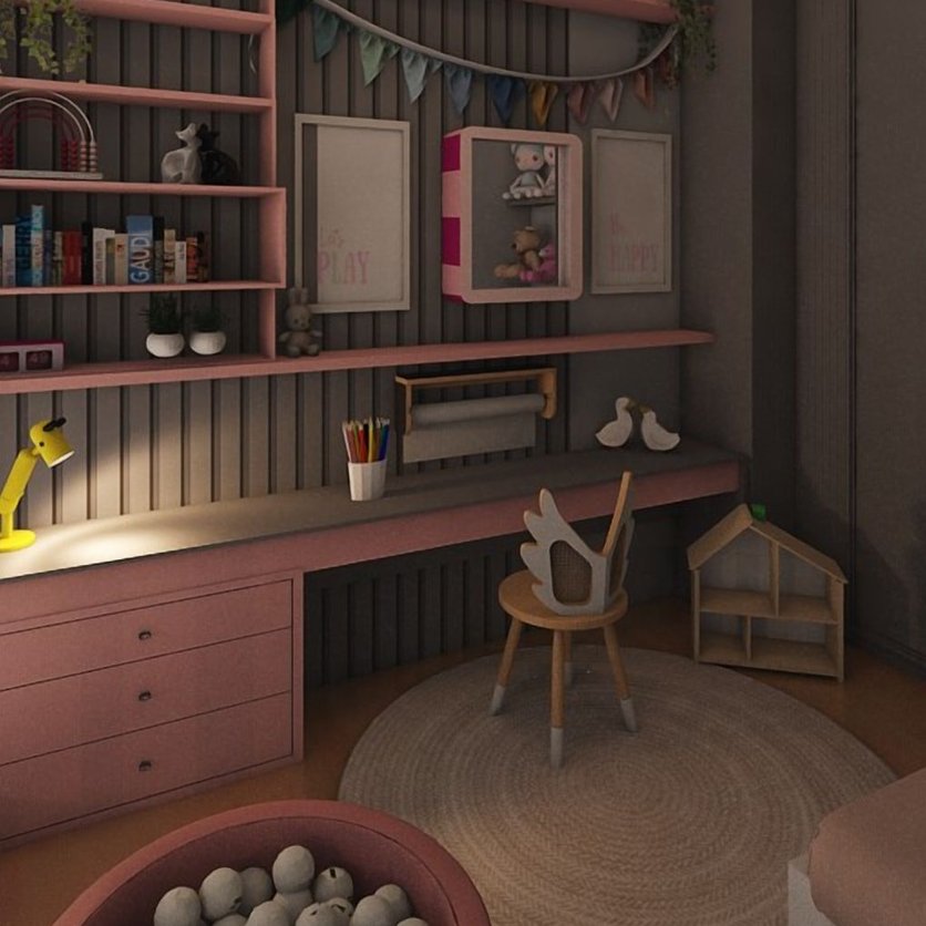 Scandinavian kids room