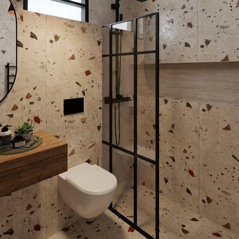 Mid-century bathroom