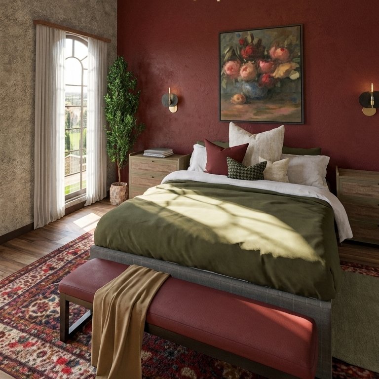 Traditional bedroom