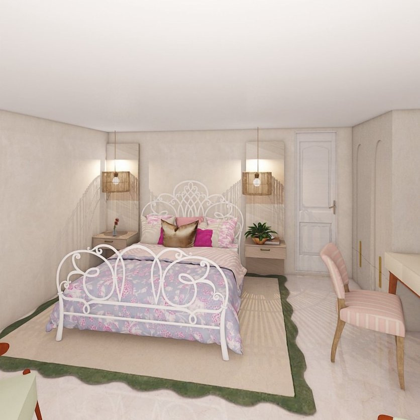 Traditional bedroom