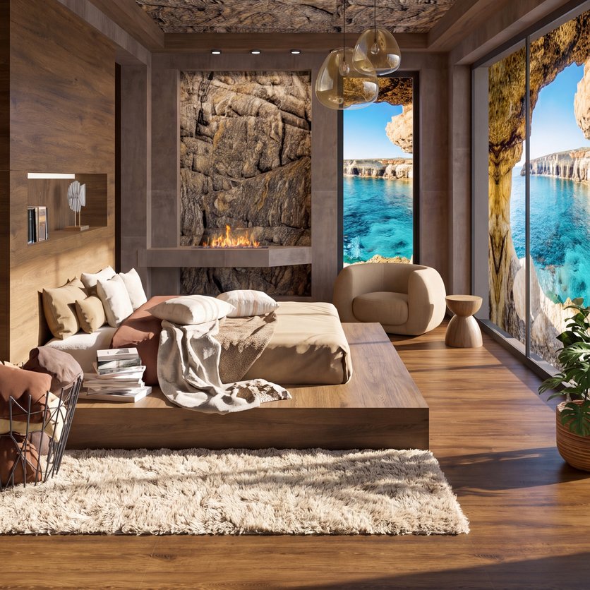 Traditional bedroom