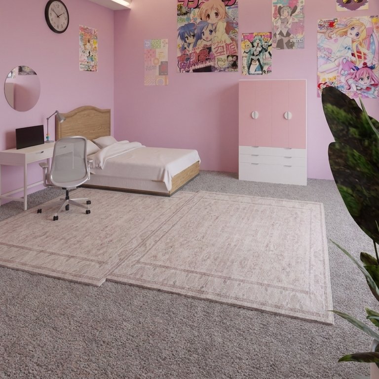 Mid-century bedroom