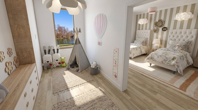 Scandinavian bedroom