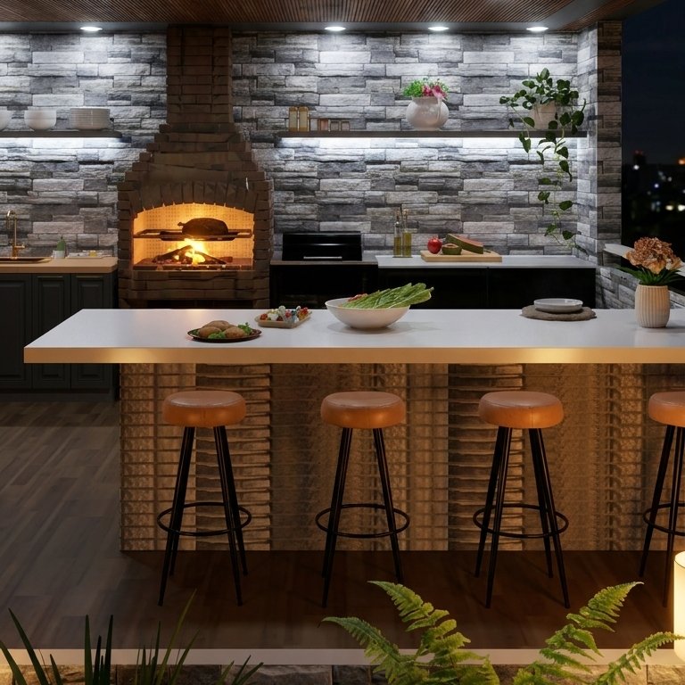 Mid-century kitchen