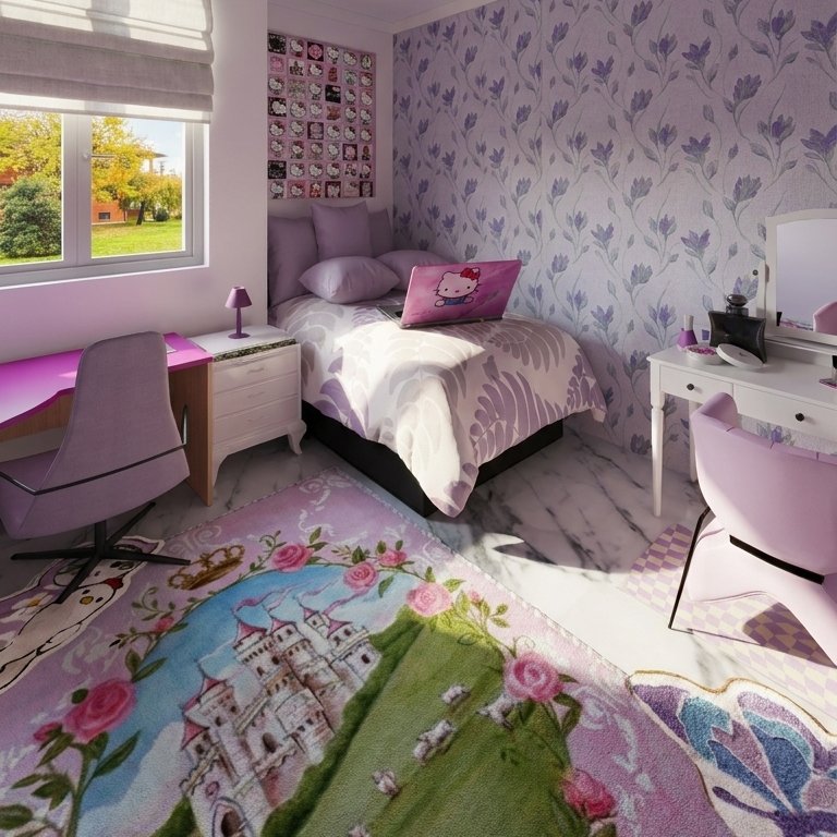 Traditional bedroom