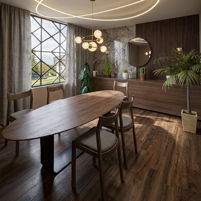 Contemporary dining room
