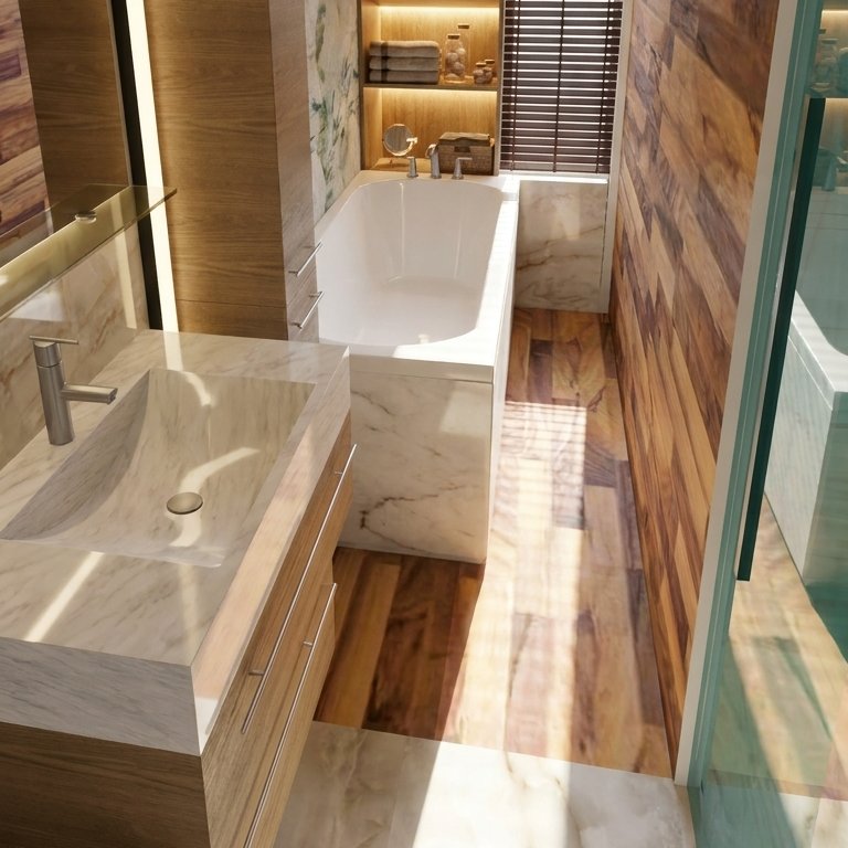 Contemporary bathroom