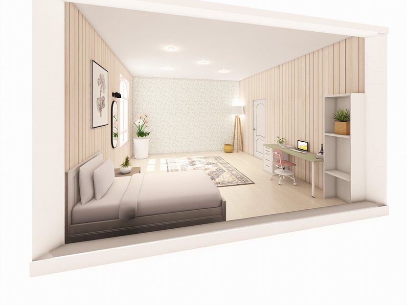 Scandinavian bedroom