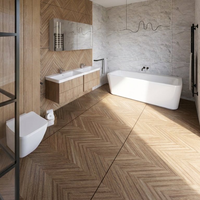 Scandinavian bathroom