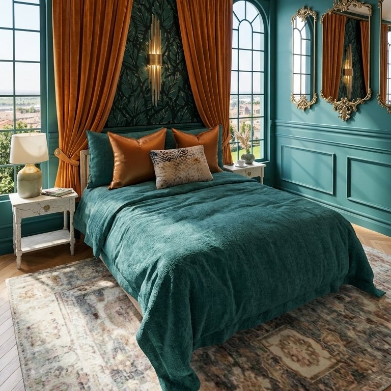 Traditional bedroom