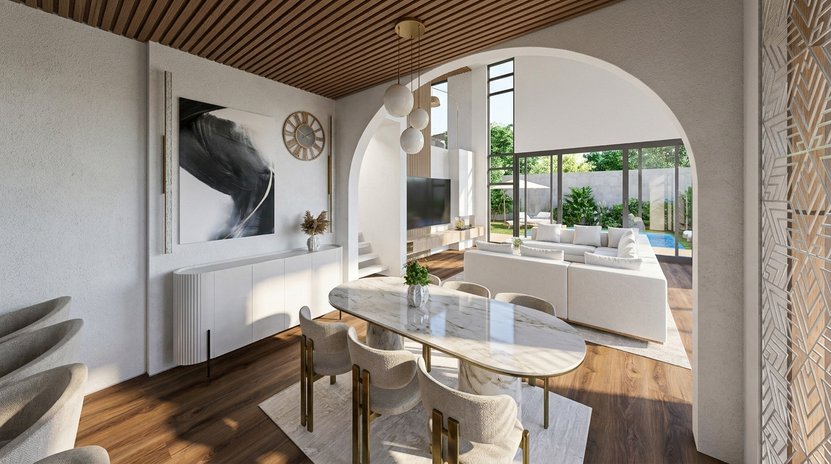 Contemporary dining room