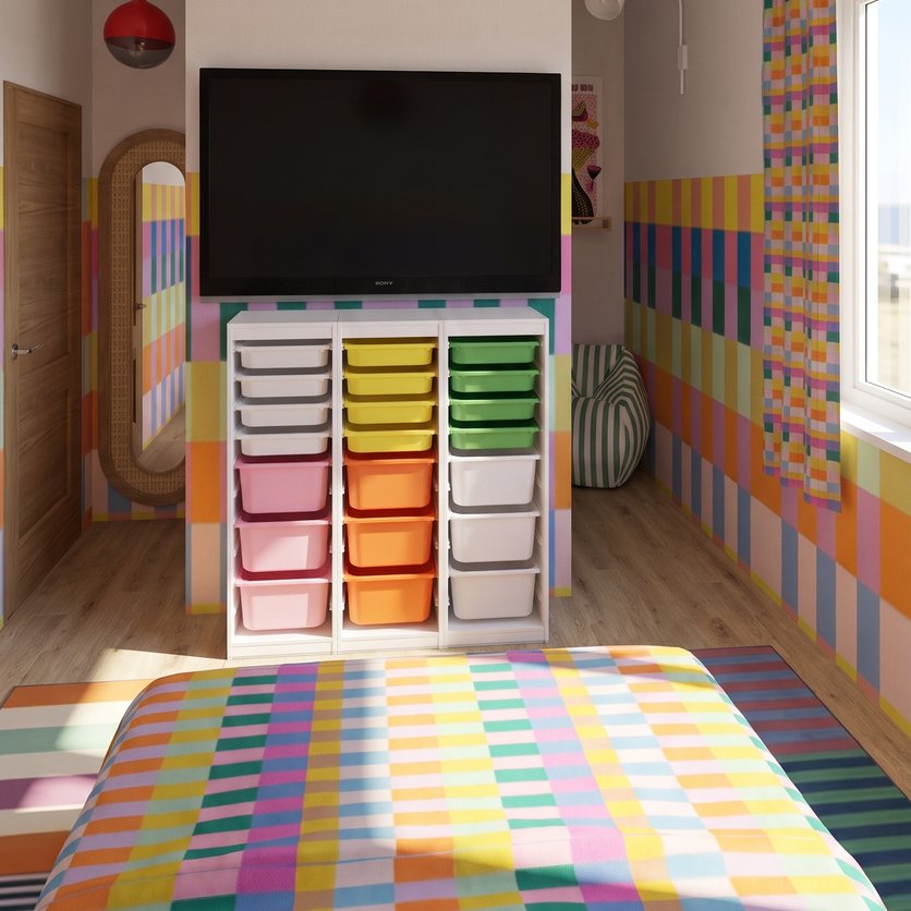Memphis bedroom