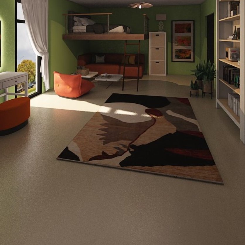 Contemporary bedroom