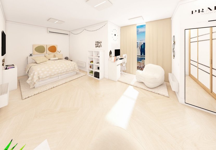 Scandinavian bedroom