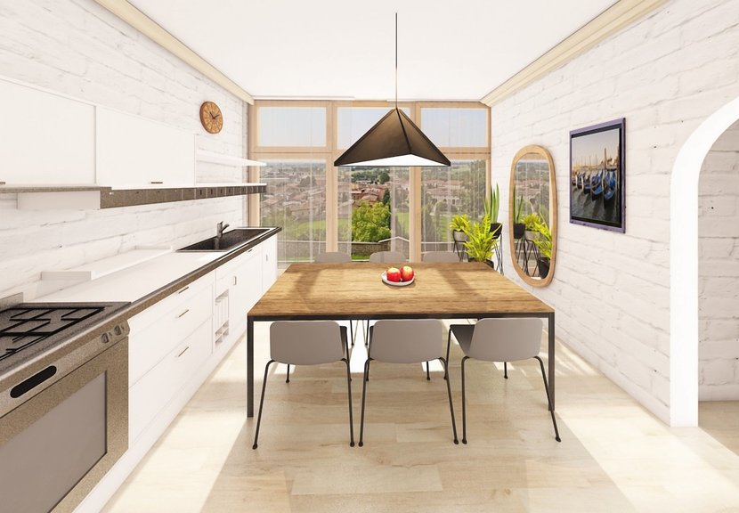 Scandinavian dining room