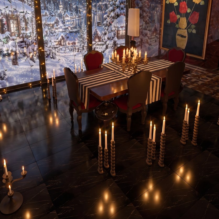 Traditional dining room