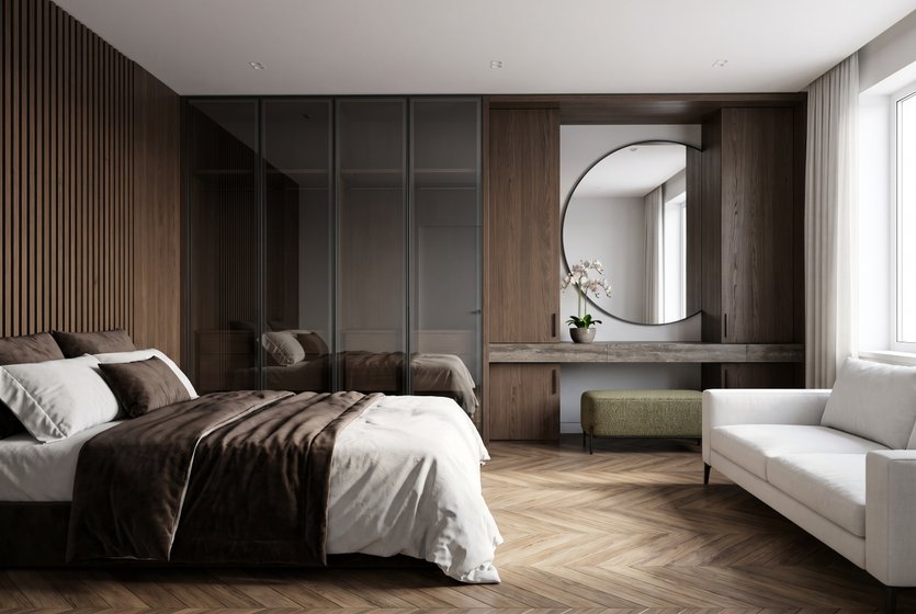 Contemporary bedroom