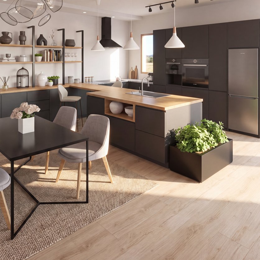 Mid-century kitchen