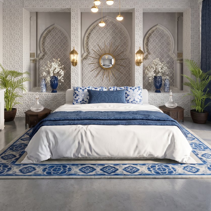 Traditional bedroom