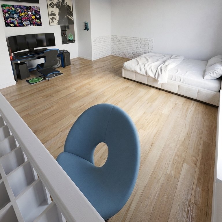 Mid-century bedroom