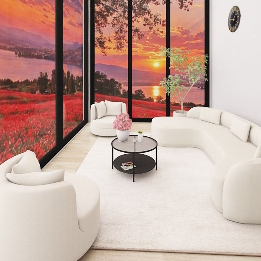 Traditional living room