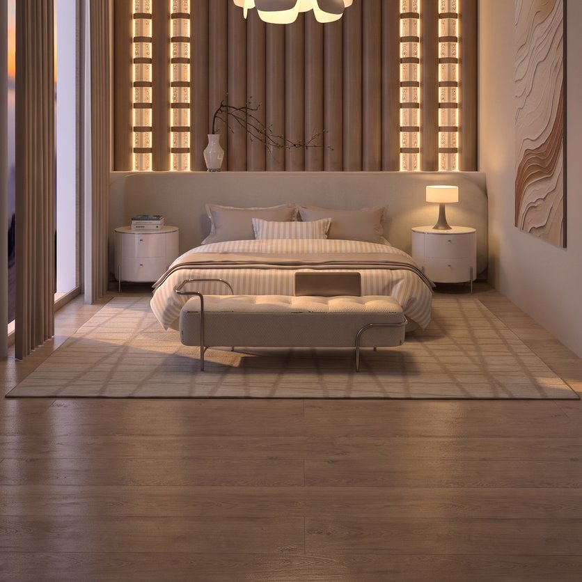 Mid-century bedroom