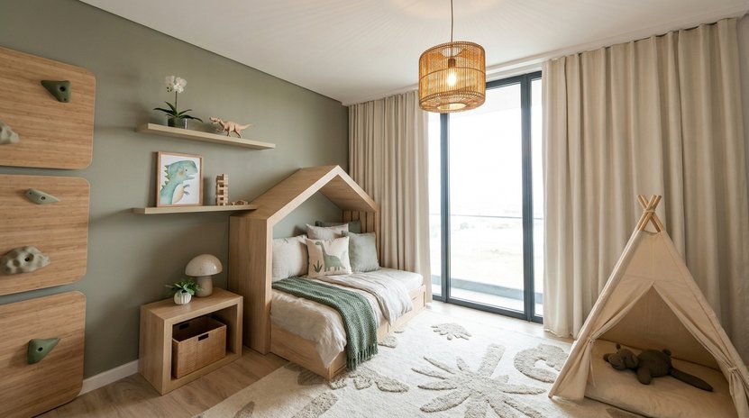 Scandinavian bedroom