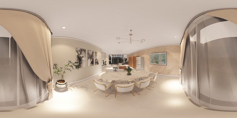 Mid-century dining room