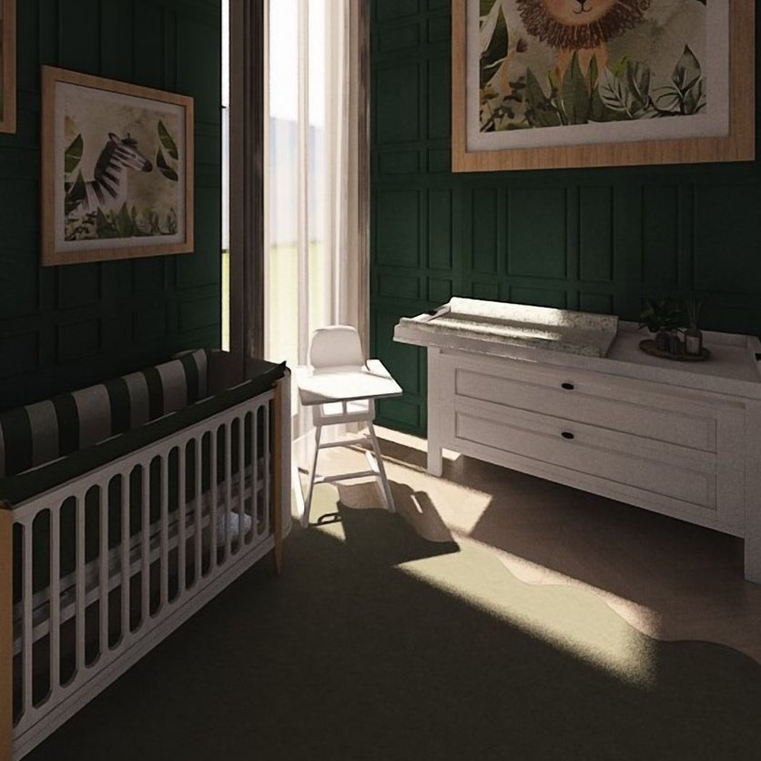 Traditional bedroom