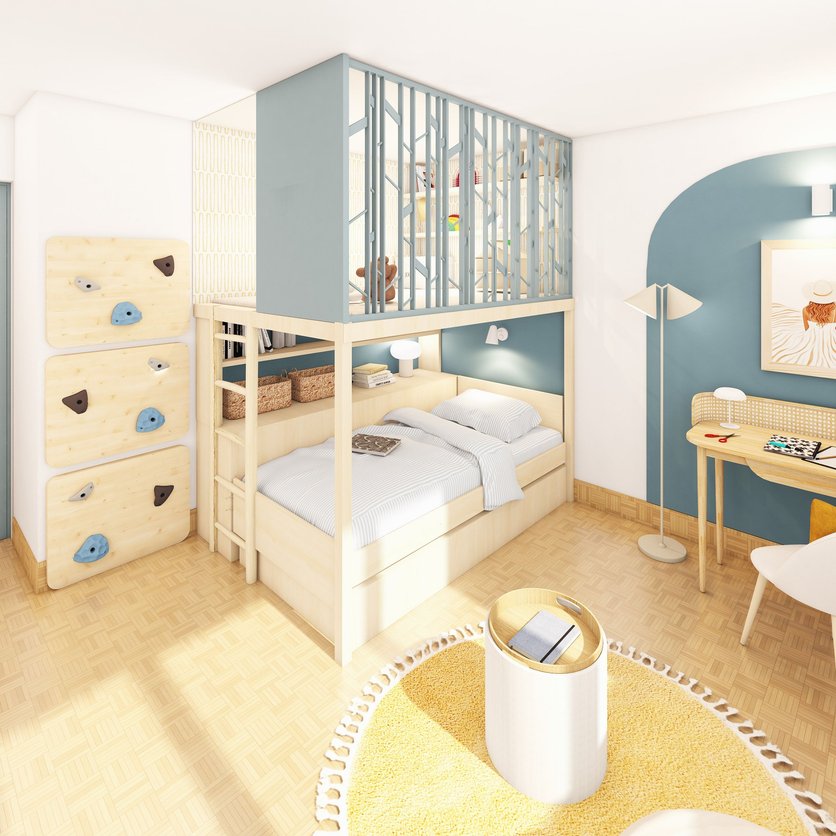 Scandinavian kids room