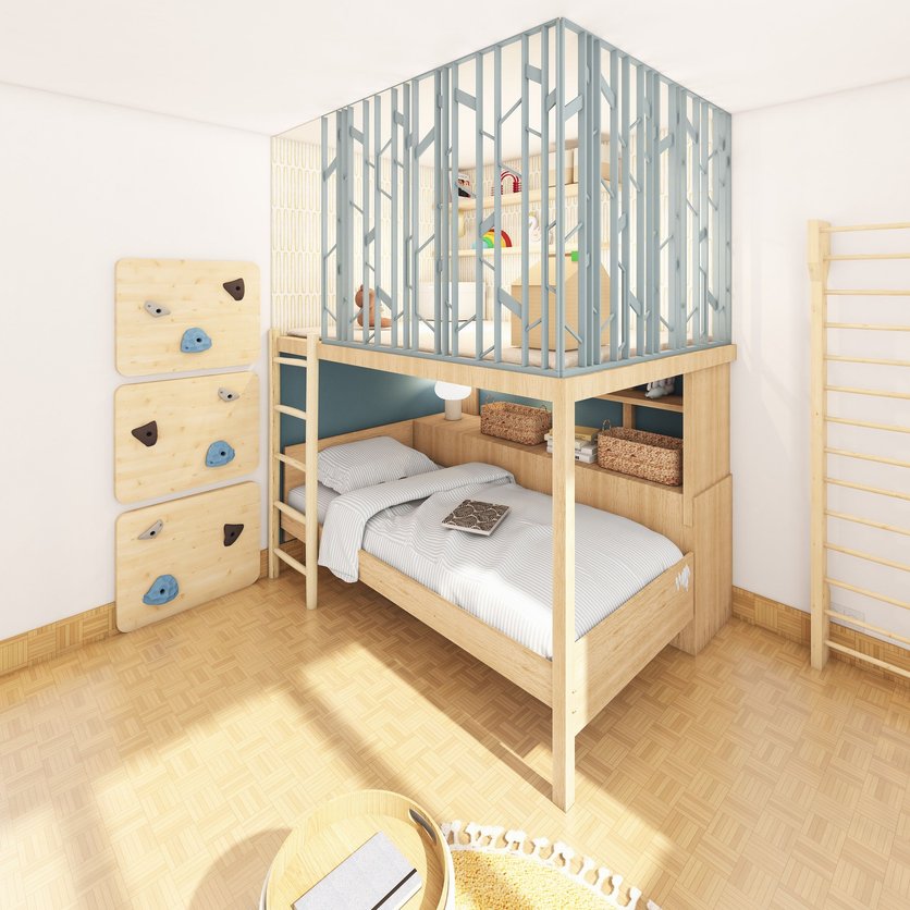 Scandinavian kids room
