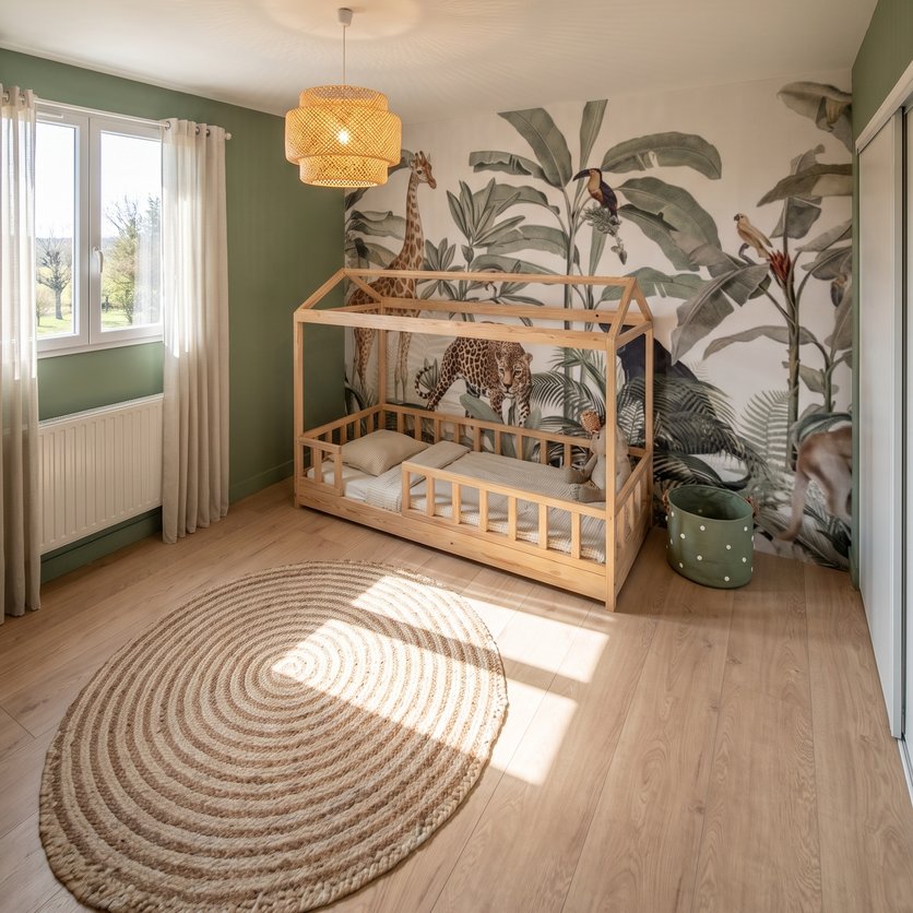 Scandinavian kids room