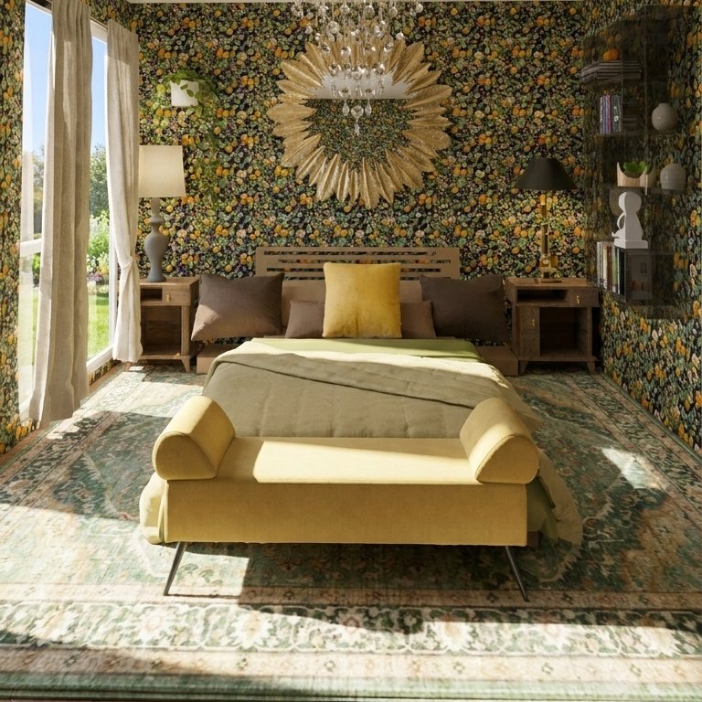 Traditional bedroom