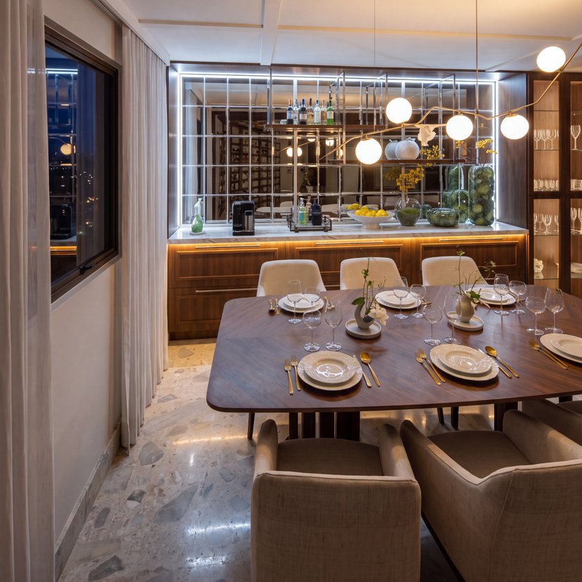 Mid-century dining room