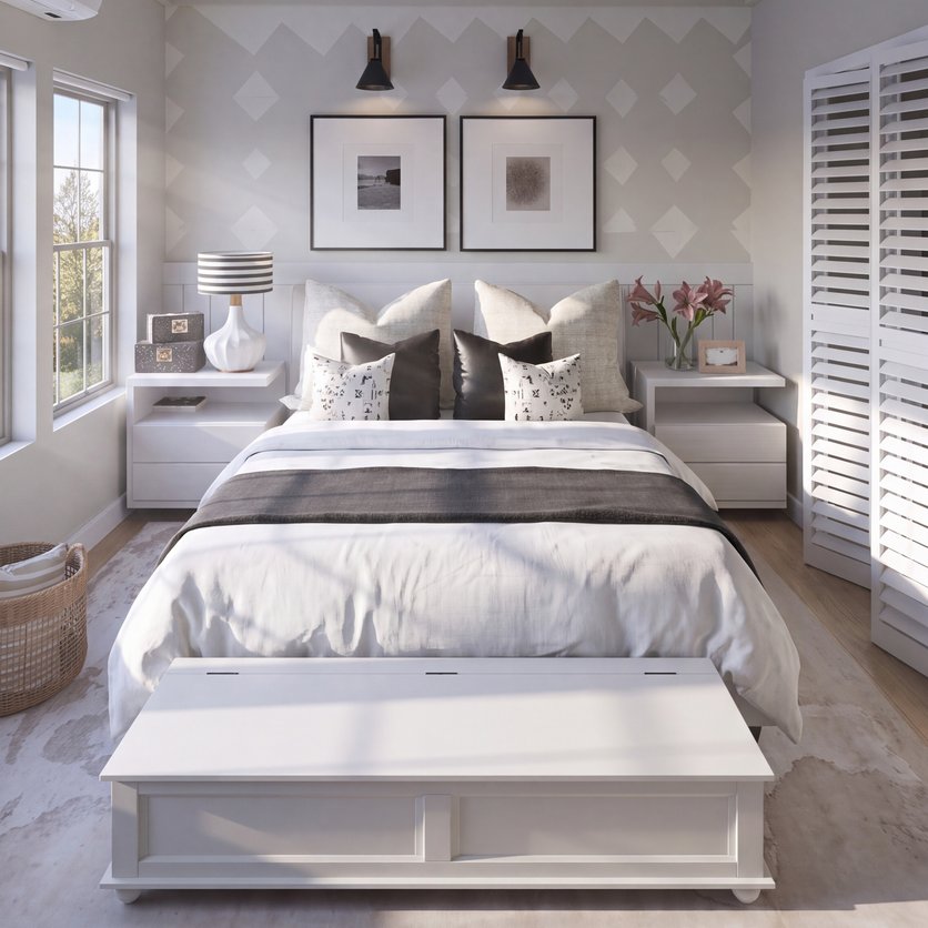 Scandinavian bedroom