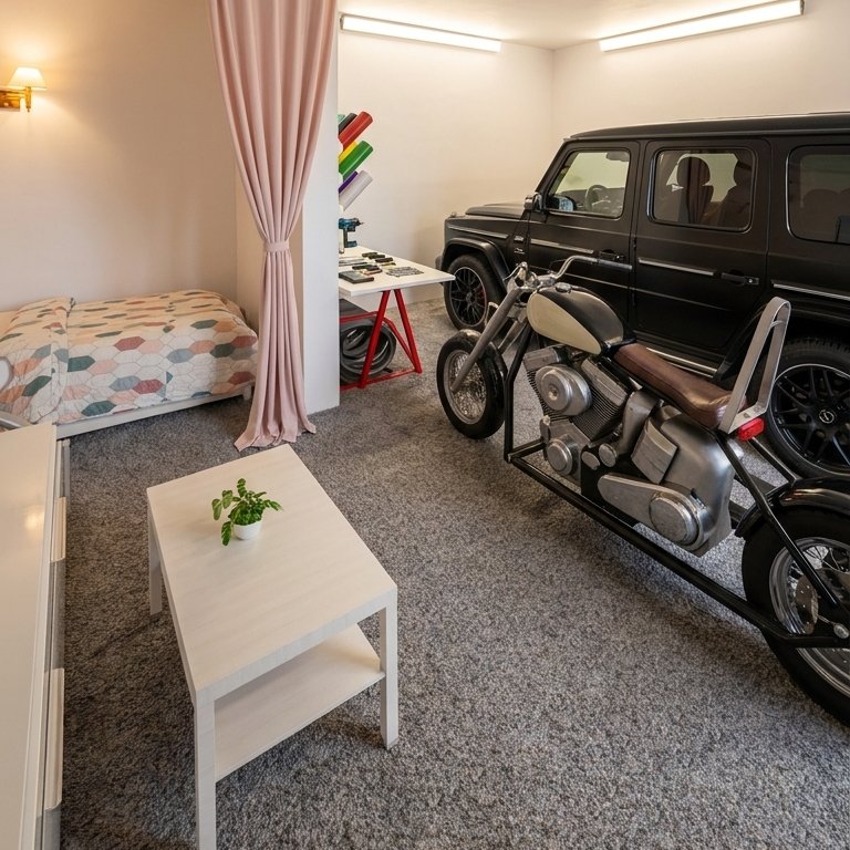 Mid-century garage