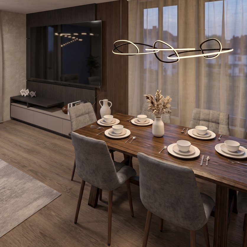 Mid-century dining room