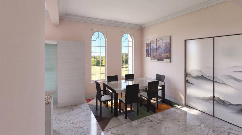 Mid-century dining room