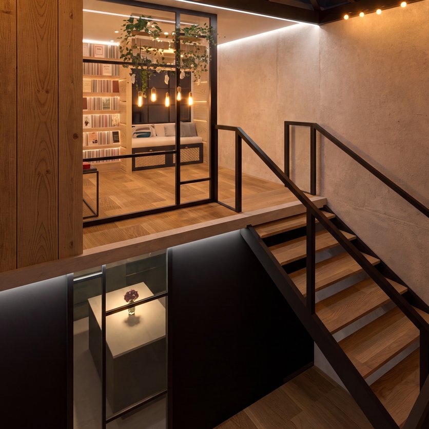 Mid-century home office