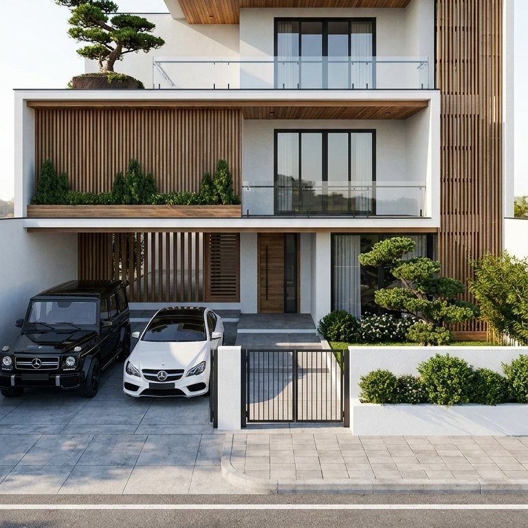 Contemporary floor plan