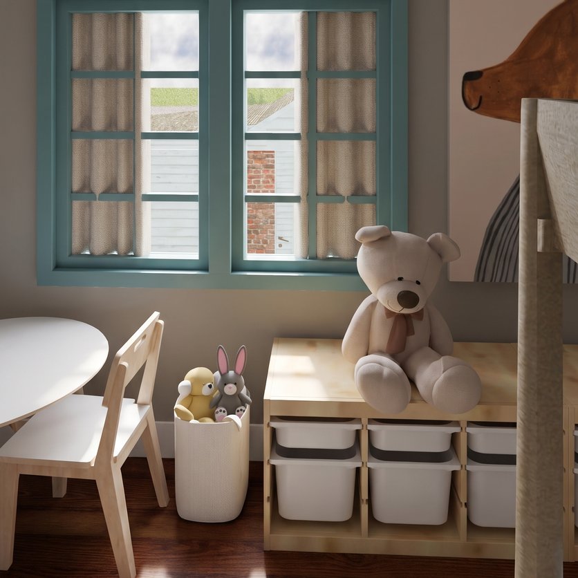 Scandinavian kids room