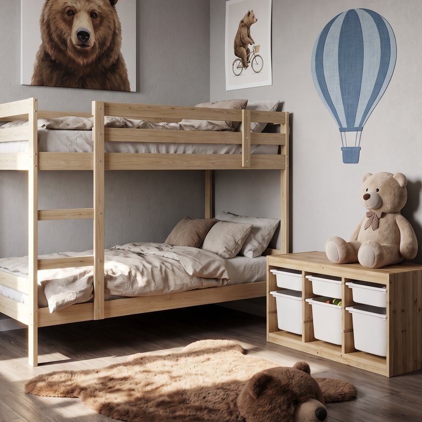 Scandinavian bedroom